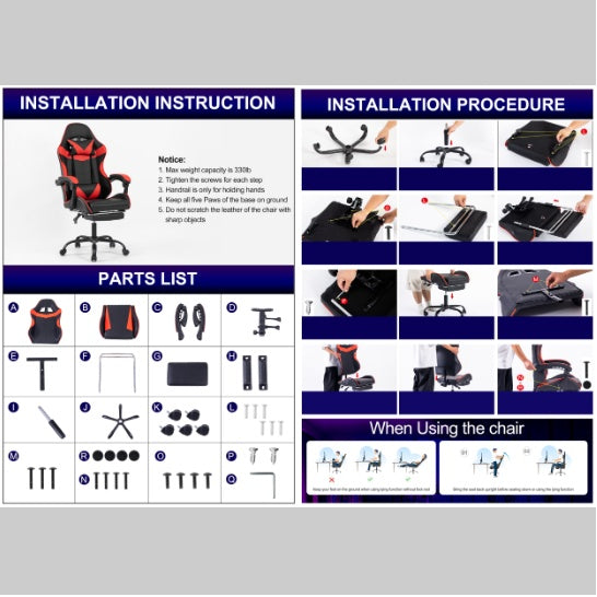 VaultHaul Pro Gaming Chair