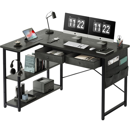 VaultHaul L-Shaped Corner Desk