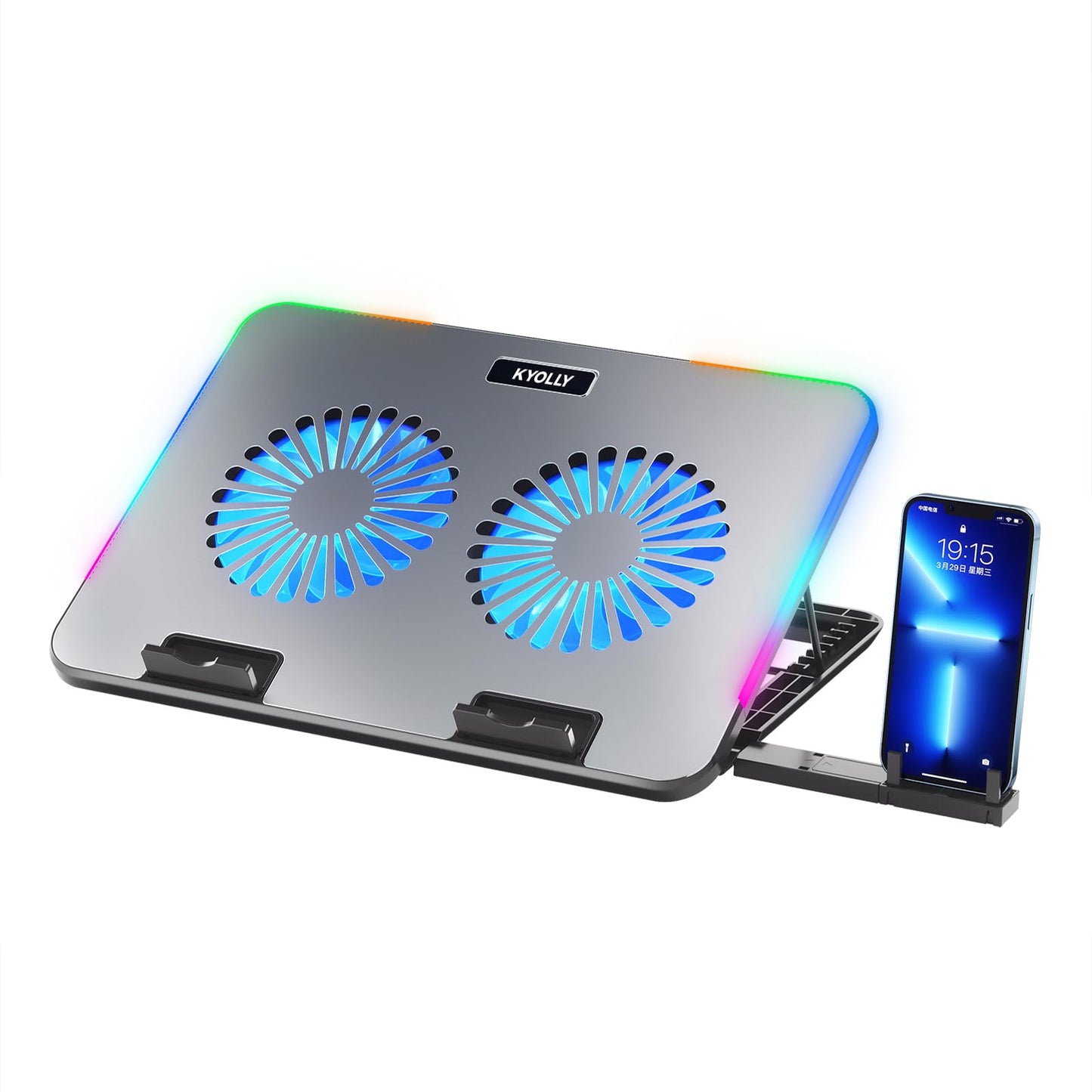 VaultHaul Dual Fan Laptop Cooling Pad