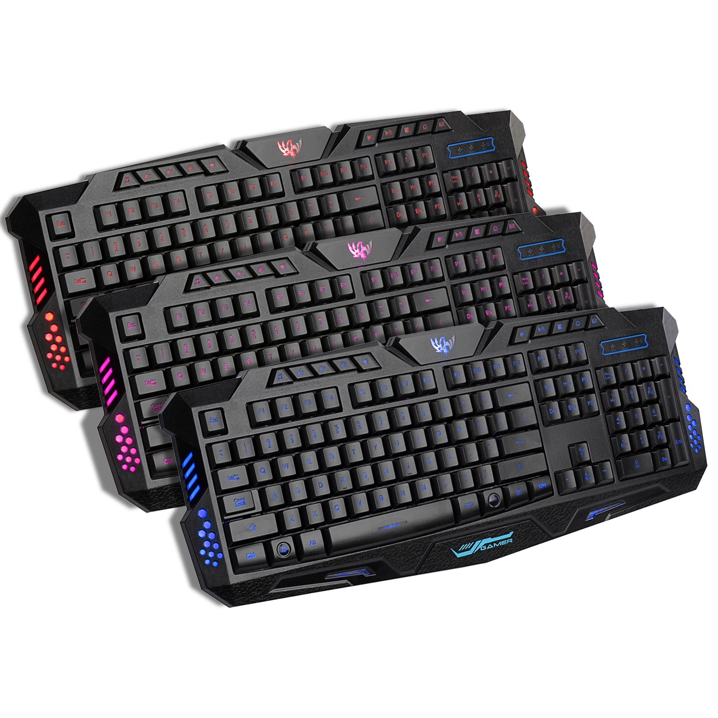 Backlit Gaming Keyboard Crack Design